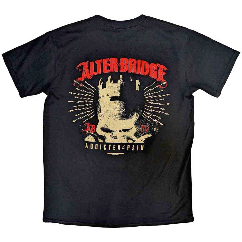 Alter Bridge - Addicted To Pain Heren Tshirt - Zwart